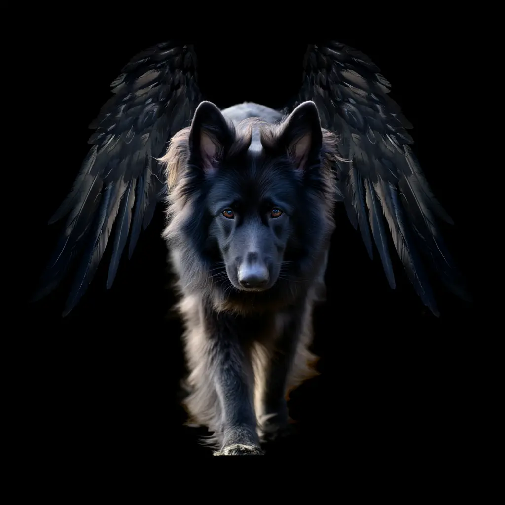 Rainbow Bridge tribute for German Shepherd Dog | Rescued by Rembrandt