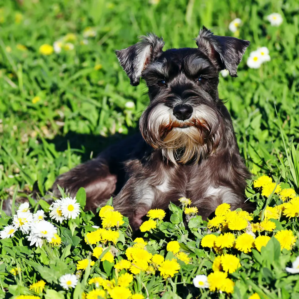 Rainbow Bridge tribute for a Miniature Schnauzer | Rescued by Rembrandt